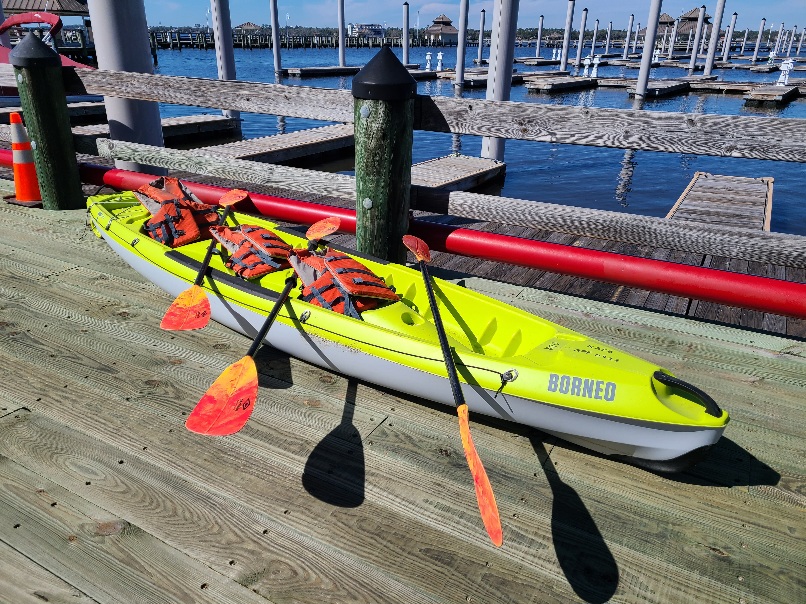 Three-Man Kayak